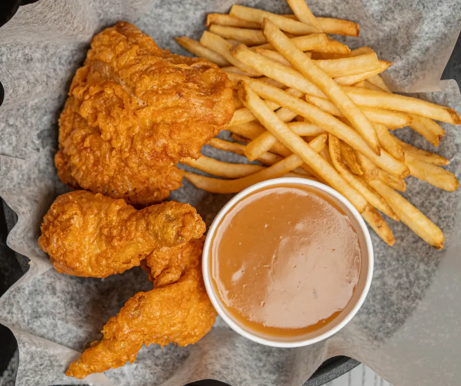3 pieces crispy chicken combo