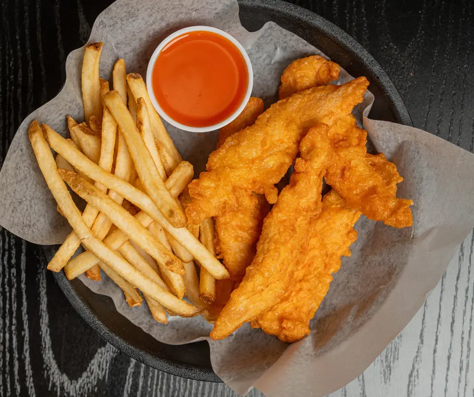 5 pieces chicken tenders combo