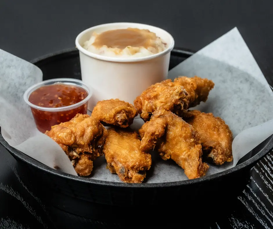 6 pieces chicken wings combo